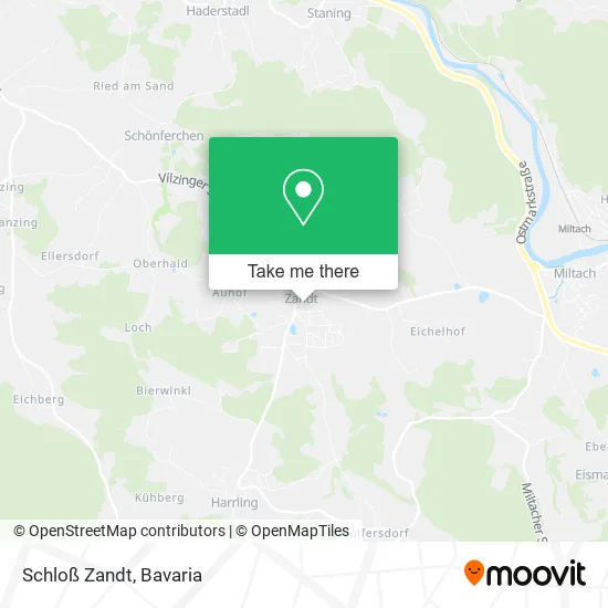 Карта Schloß Zandt