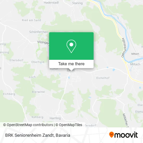 Карта BRK Seniorenheim Zandt