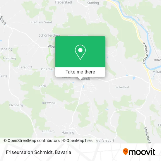 Карта Friseursalon Schmidt