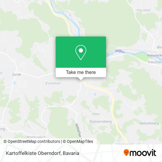 Kartoffelkiste Oberndorf map