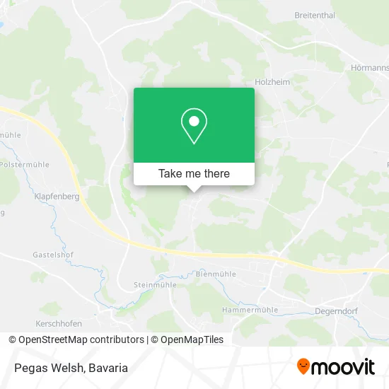 Карта Pegas Welsh