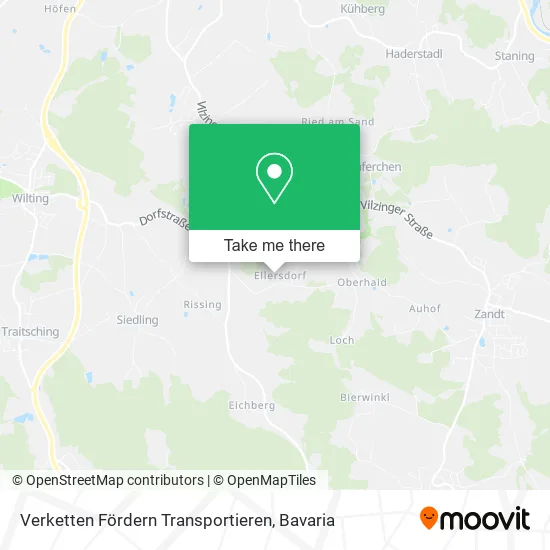 Карта Verketten Fördern Transportieren