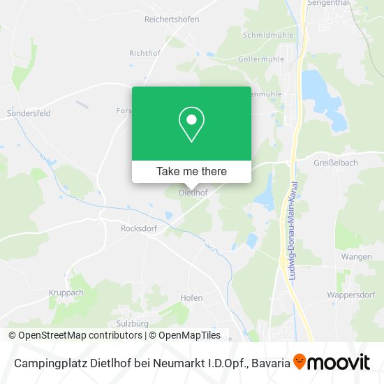 Campingplatz Dietlhof bei Neumarkt I.D.Opf. map