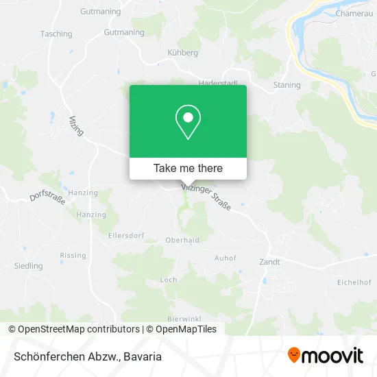 Карта Schönferchen Abzw.