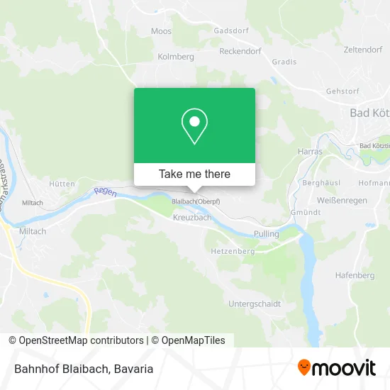 Карта Bahnhof Blaibach