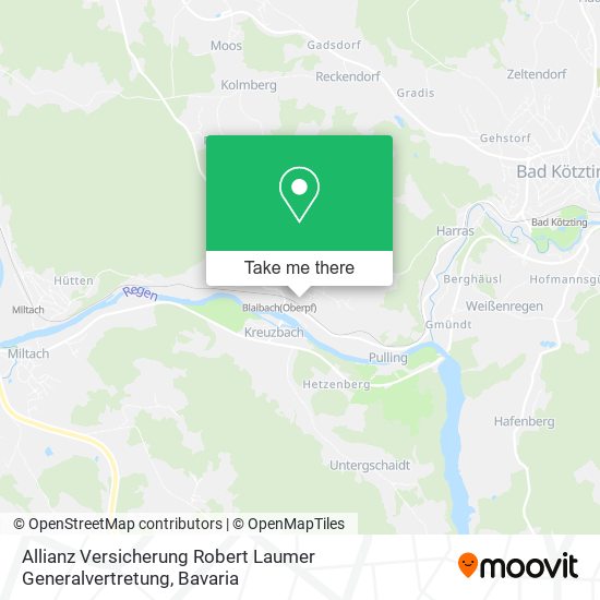 Allianz Versicherung Robert Laumer Generalvertretung map