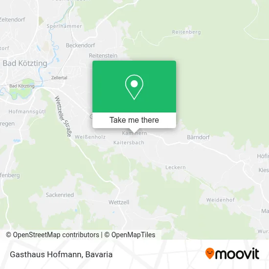 Gasthaus Hofmann map