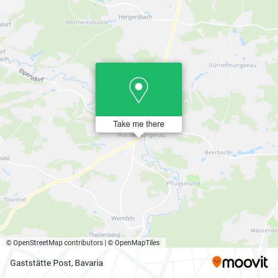 Карта Gaststätte Post