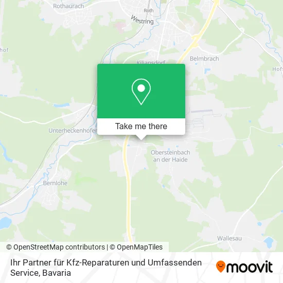 Карта Ihr Partner für Kfz-Reparaturen und Umfassenden Service