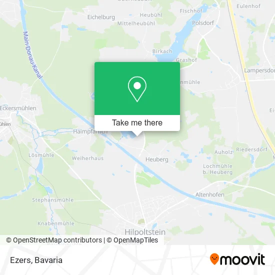Карта Ezers