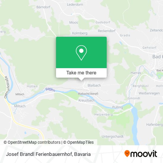 Josef Brandl Ferienbauernhof map