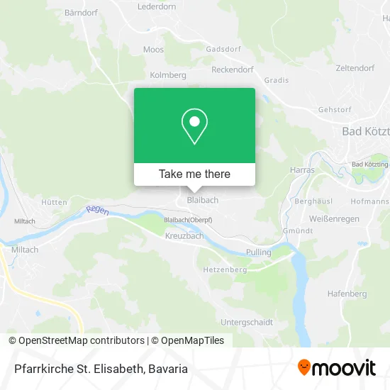 Карта Pfarrkirche St. Elisabeth