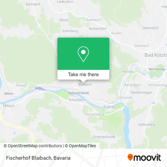 Карта Fischerhof Blaibach