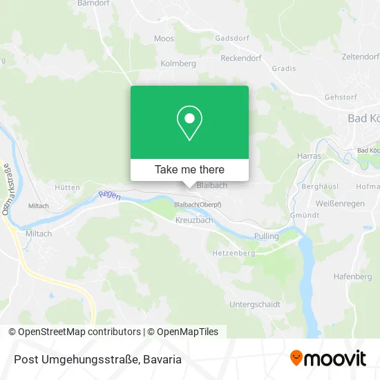 Карта Post Umgehungsstraße