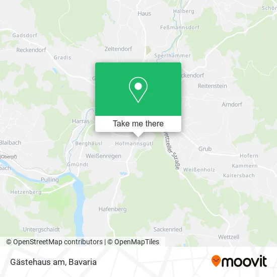 Карта Gästehaus am