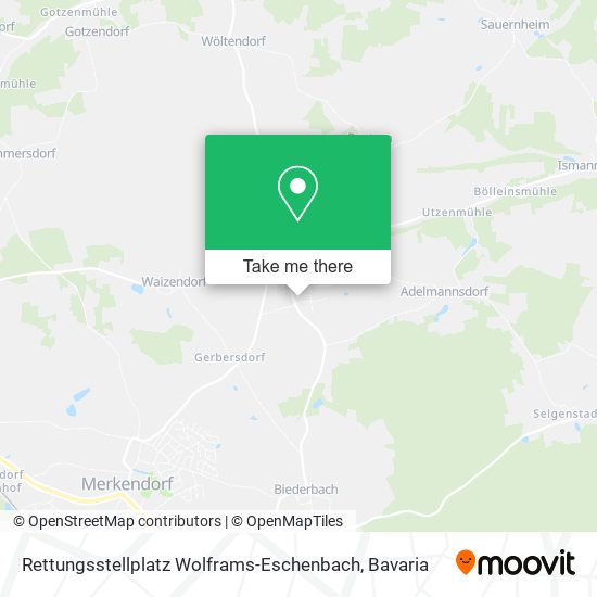 Rettungsstellplatz Wolframs-Eschenbach map