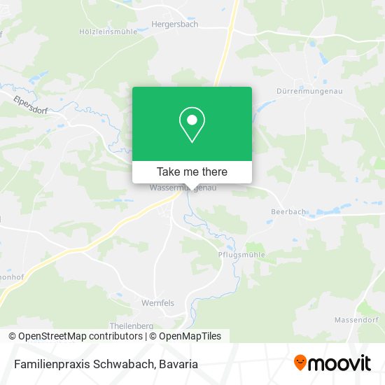 Familienpraxis Schwabach map