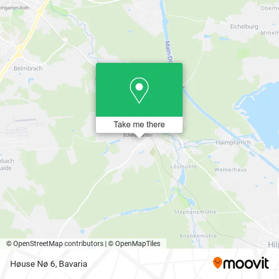 Карта Høuse Nø 6