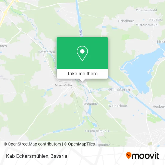 Карта Kab Eckersmühlen