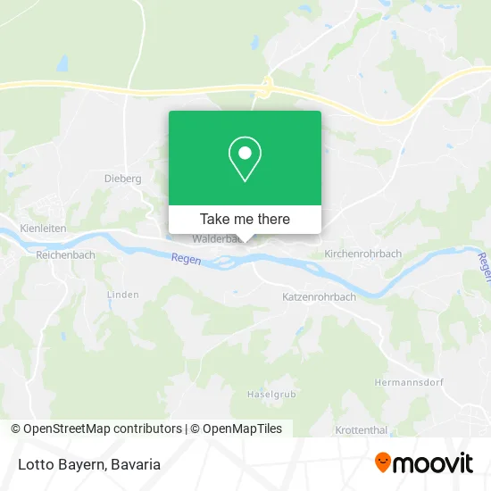 Карта Lotto Bayern