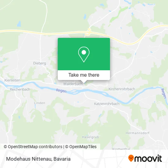 Карта Modehaus Nittenau