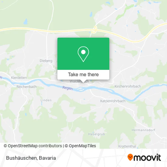 Карта Bushäuschen