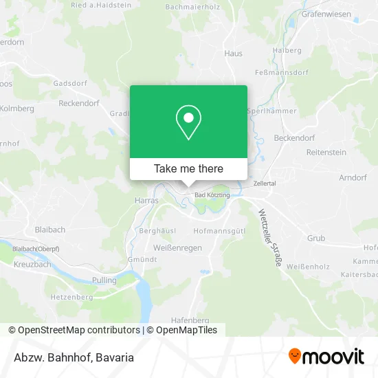 Карта Abzw. Bahnhof