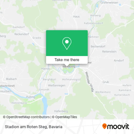 Карта Stadion am Roten Steg