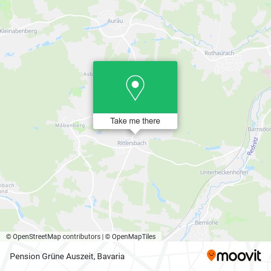 Pension Grüne Auszeit map