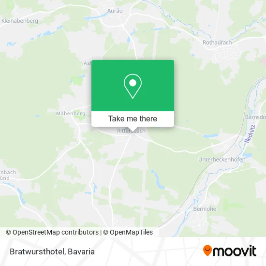 Карта Bratwursthotel