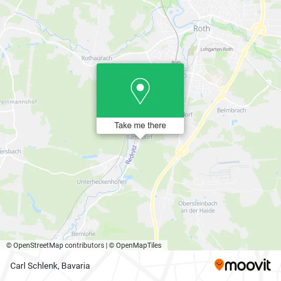 Карта Carl Schlenk