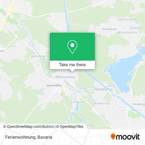 Ferienwohnung map