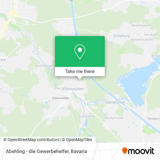 Abehling - die Gewerbehelfer map