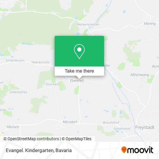 Evangel. Kindergarten map