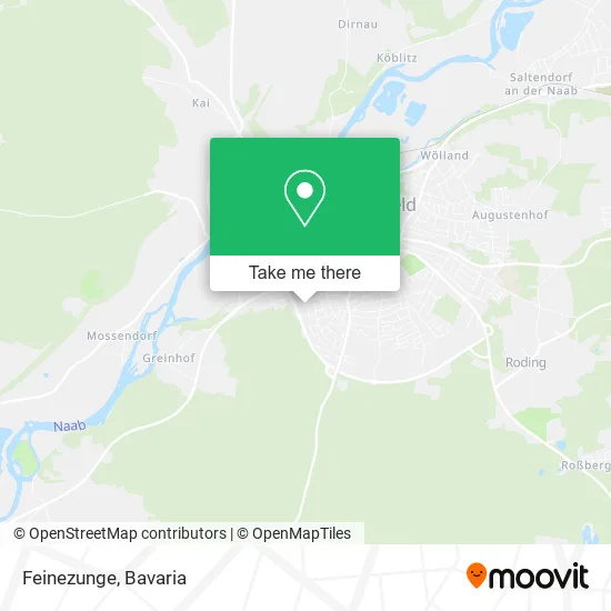 Карта Feinezunge