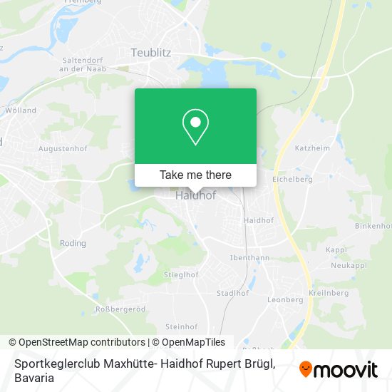 Sportkeglerclub Maxhütte- Haidhof Rupert Brügl map