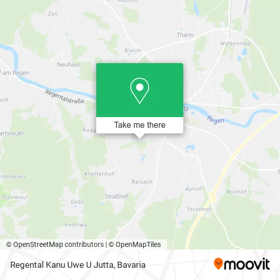 Карта Regental Kanu Uwe U Jutta