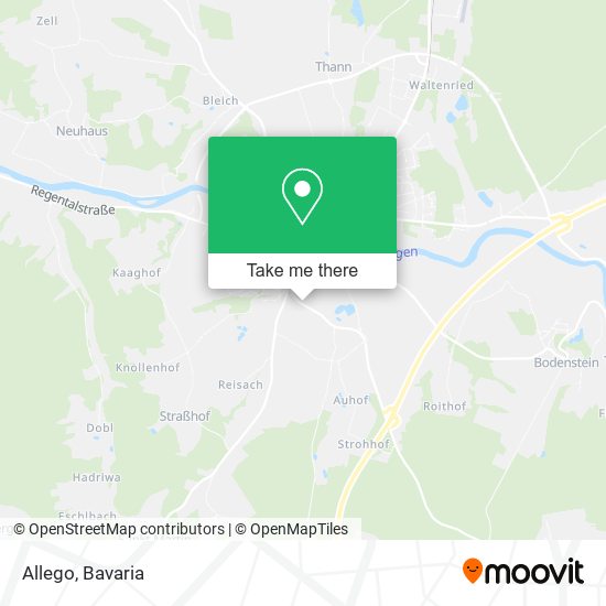 Карта Allego