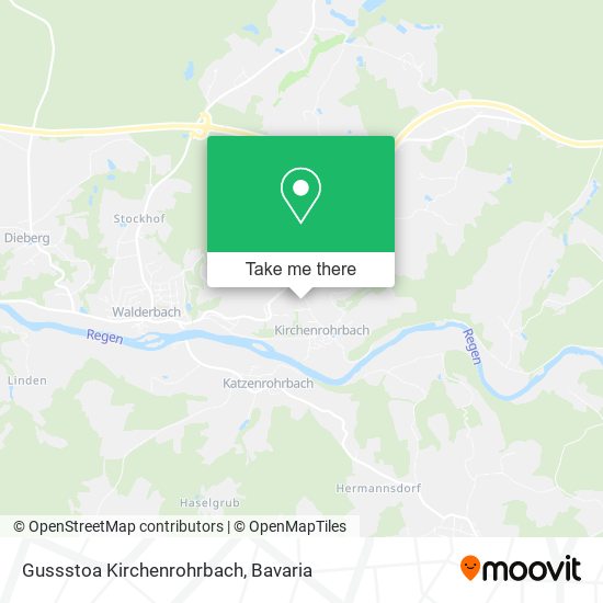 Gussstoa Kirchenrohrbach map