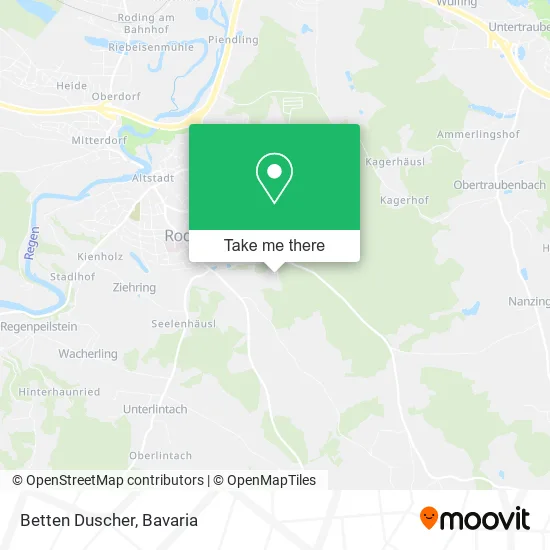 Карта Betten Duscher