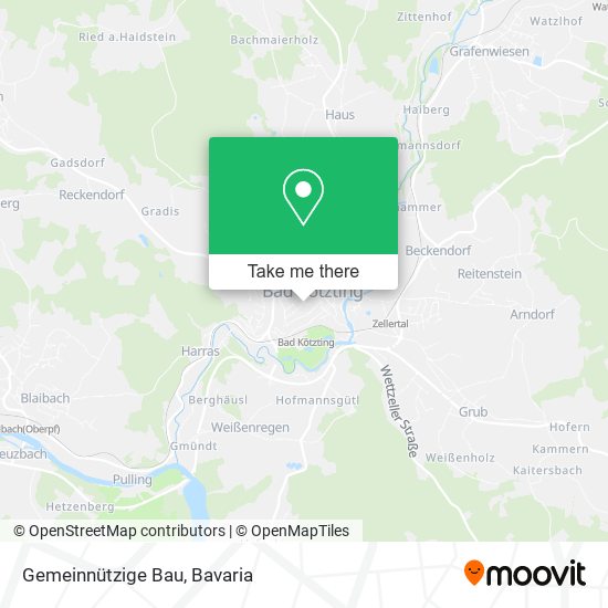 Gemeinnützige Bau map