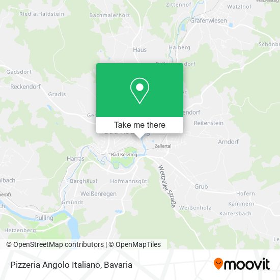 Pizzeria Angolo Italiano map