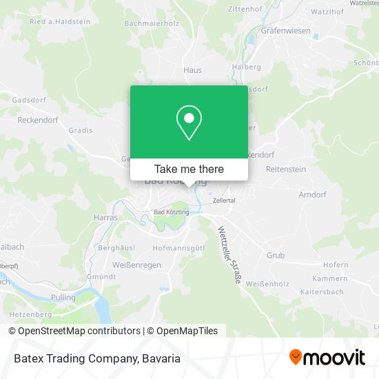 Карта Batex Trading Company
