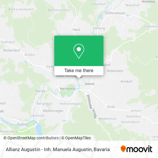 Карта Allianz Augustin - Inh. Manuela Augustin