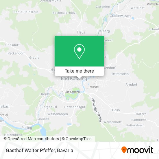 Gasthof Walter Pfeffer map
