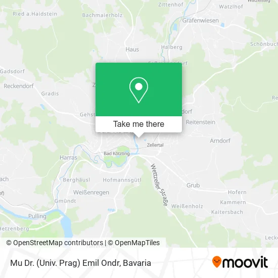 Карта Mu Dr. (Univ. Prag) Emil Ondr