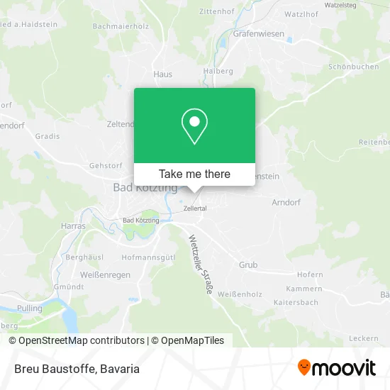 Карта Breu Baustoffe