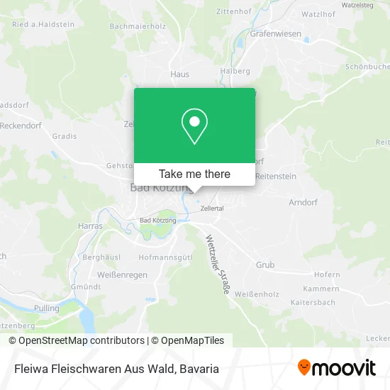 Карта Fleiwa Fleischwaren Aus Wald