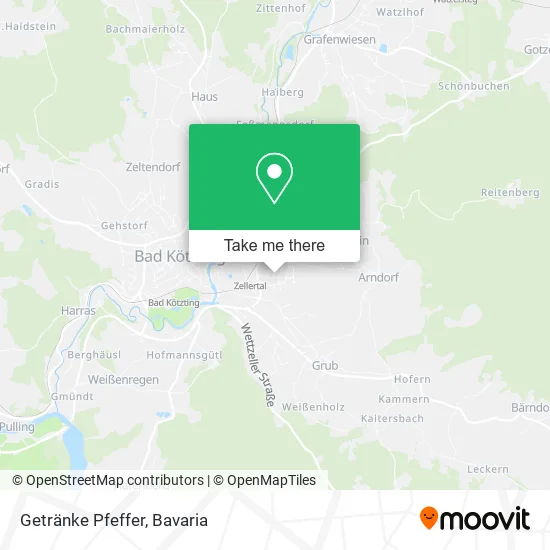 Карта Getränke Pfeffer