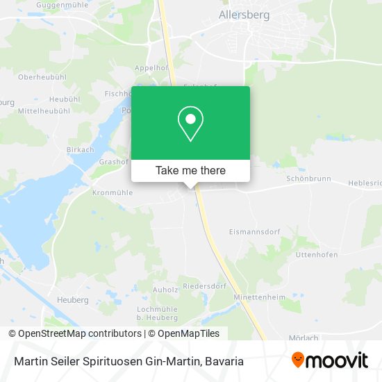 Martin Seiler Spirituosen Gin-Martin map